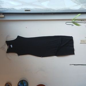 HEART & HIPS BEAUTIFUL MIDI DRESS NEW SIZE SMALL BLACK.